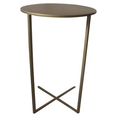 Xavi table d'appoint ø35x60cm - Métal - Or product