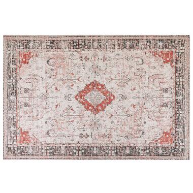 Tapis en coton rouge et beige 200 x 300 cm ATTERA product