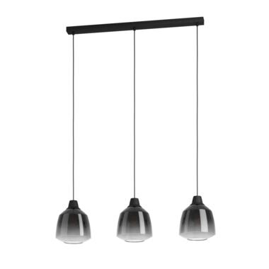 EGLO Sedbergh Hanglamp - E27 - 90 cm - Zwart - Glas product