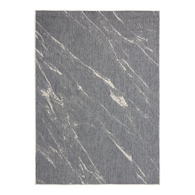 Buitenkleed Marble - Grijs/wit - dubbelzijdig - EVA Interior - 240 x 340 product