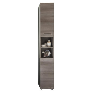 Hioshop RunnerMoon Armoire haute salle de bain- 2 portes- 2 compartiments product