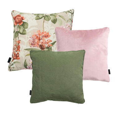 Madison Decorative Cushion Set Lua Sand - Pink - Green - 3 pièces product