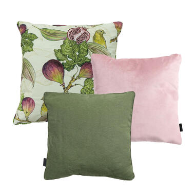 Madison Decorative Cushion Set Pink - Green - 3 pièces product