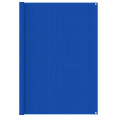 vidaXL Tapis de tente 200x400 cm Bleu PEHD product
