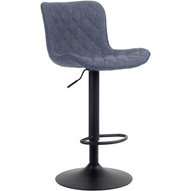 CLP Tabourets de bar Emma - Tissu - Bleu product