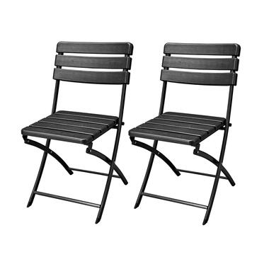 ERRO Chaise pliante - Chaise bistro - 2 pièces product