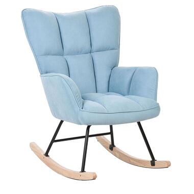 Fauteuil à bascule OULU Tissu Bleu clair product