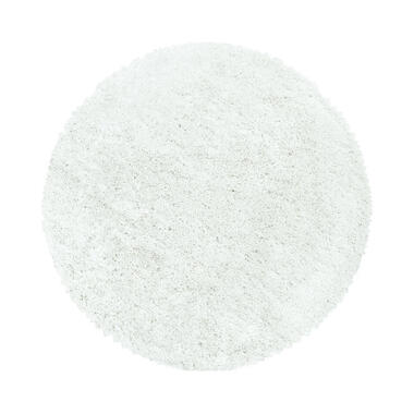 Pearl Soft Ronde Pile Haute Tapis Blanc - 120 CM Ronde product