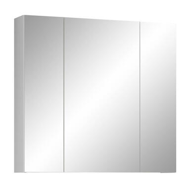 Riva armoir de salle de bain avec miroir 3 portes blanc. product