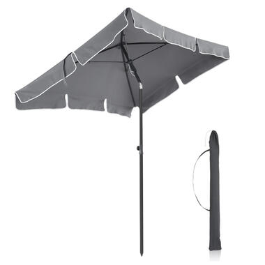 Parasol rectangulaire ACAZA pour le jardin, la plage ou le balcon - Gris product