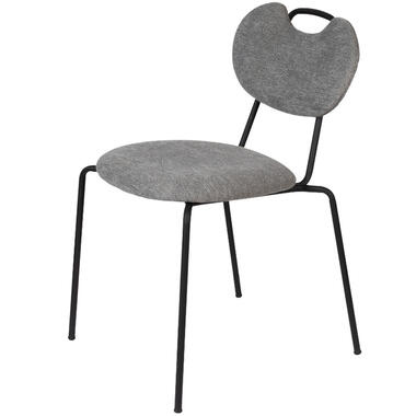 Chaise de salle à manger Askim - Tissu - Gris product