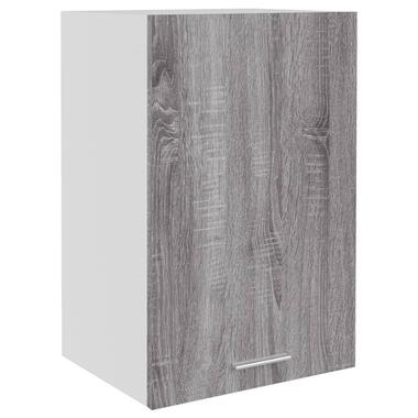 vidaXL Wandkast 39,5x31x60 cm bewerkt hout grijs sonoma eikenkleurig product