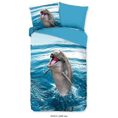Good Morning Kinderdekbedovertrek Dolfijn Flipper product