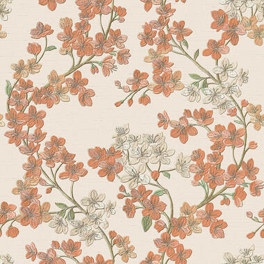Dutch Wallcoverings - Grace Cherry blossom orange - GR322202 product