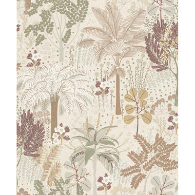 Dutch Wallcoverings - Asperia- Louan beige/groen - A54803 product