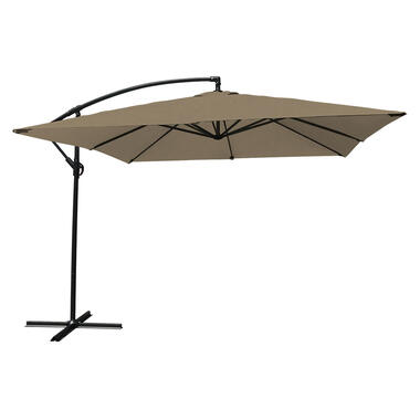 Happy Garden Parasol MOLOKAI - Bruin - Staal product