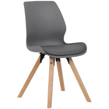 CLP chaise salle à manger Luna Nature Cadre - Plastique - Gris product