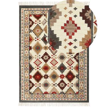 Tapis kilim en laine multicolore 200 x 300 cm GHUKASAVAN product