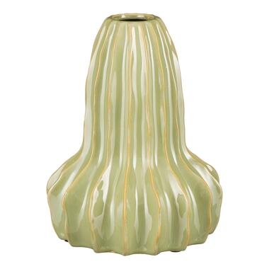 Mica Decorations Altea Vase - H21 x Ø17,5 cm - Céramique - Vert clair product