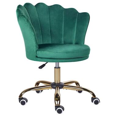 MONTICELLO - Bureaustoel - Groen - Fluweel product