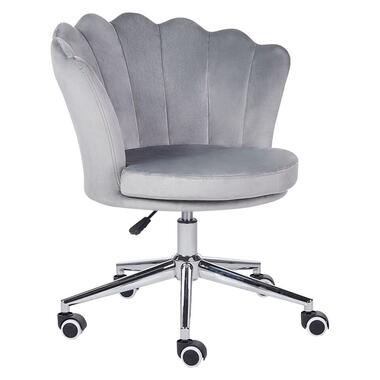 MONTICELLO - Bureaustoel - Grijs - Fluweel product