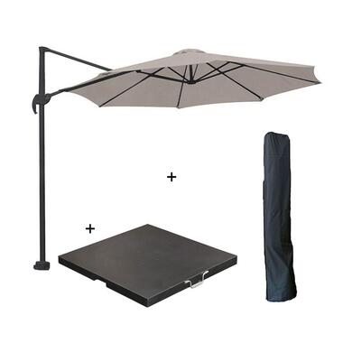 Garden Impressions Hawaii Parasol flottante S Ø300 - Gris foncé product