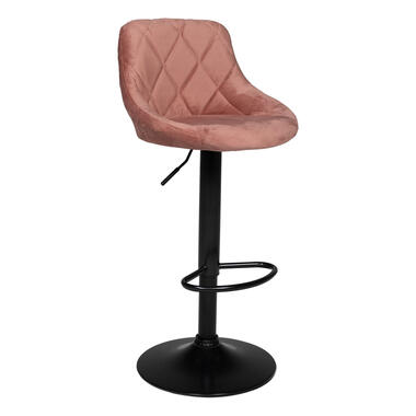 Happy Garden Tabouret ROBIN - Rose - Velours product