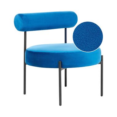 Fauteuil ALPHA Velours Bleu marine product