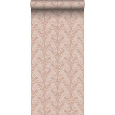 Origin Wallcoverings behangpapier - art deco motief - terracotta roze product