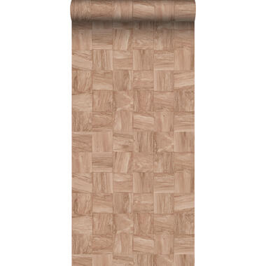 Origin Wallcoverings behangpapier - sloophout motief - terracotta roze product