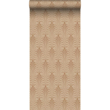 ESTAhome behangpapier - grafische vorm - terracotta roze - 50 x 900 cm product