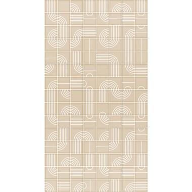 ESTAhome fotobehangpapier - grafisch 3D motief - beige - 150 x 279 cm product