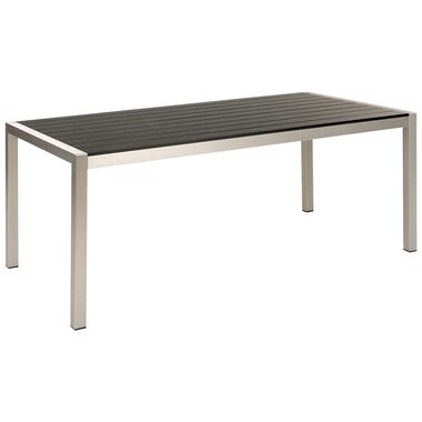 Table de jardin en aluminium 180 x 90 cm noir et argenté VERNIO product
