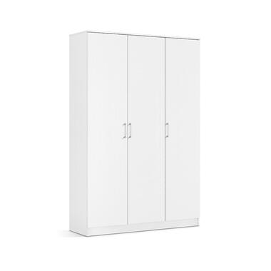 Interiax Armoire 'Amelie' - Blanc - 3 Portes - 180x120x54 cm product