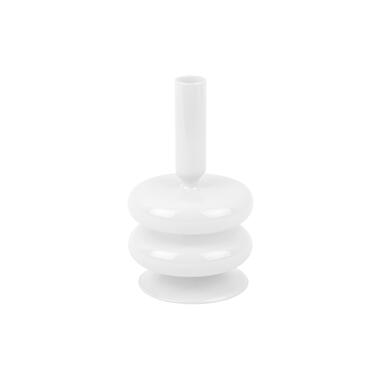 Bougeoir Sparkle Double Ring - Blanc - Ø10cm product