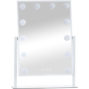 CLP Miroir Led de Maquillage Yaren Plastique - Blanc product