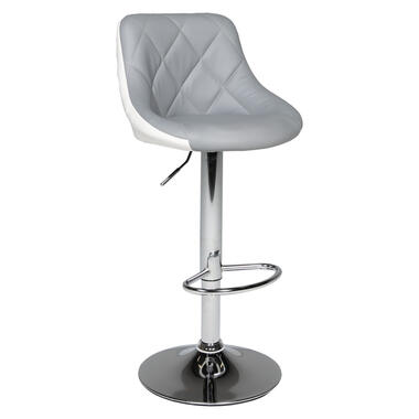 Happy Garden Tabouret JASPER - Gris / Blanc - Simili product