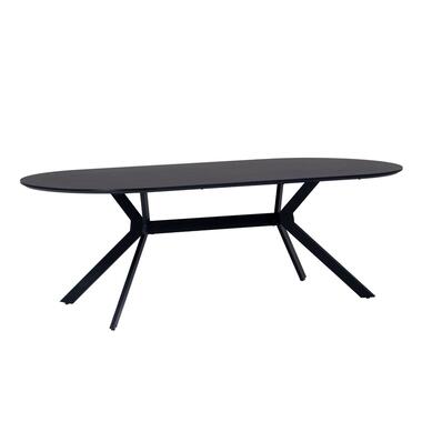 Table de salle à manger ovale Julian - noir - 220 cm product