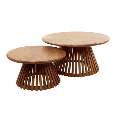 Fraaai - Odila ronde salontafels - set van 2 product