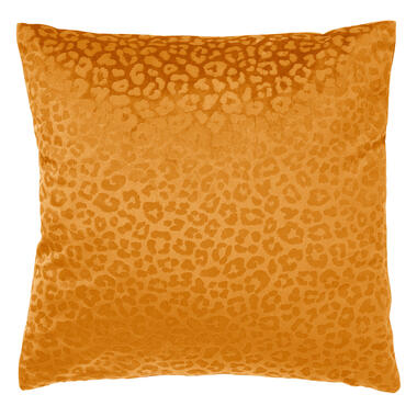 CHESSY - Kussenhoes met dierenprint 45x45 cm Golden Glow - geel product