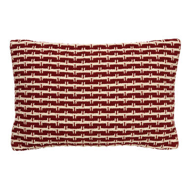 DANA - Sierkussen van katoen Merlot 40x60 cm - rood product