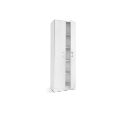 Interiax Armoire 'Amelie' - Blanc - 2 Portes - 180x60x40 cm product