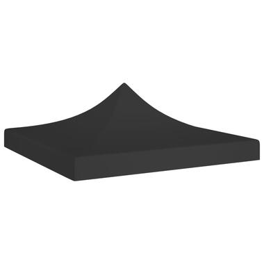 vidaXL Toit de tente de réception 3x3 m Noir 270 g/m² product