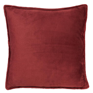 CILLY - Sierkussen fleece 45x45 cm - Merlot - rood product