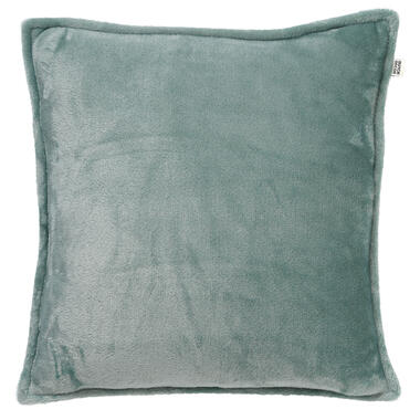 CILLY - Sierkussen fleece 45x45 cm - Jadeite - lichtgroen product