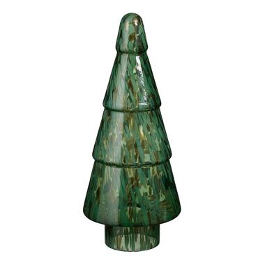 House of Seasons Kerstdecoratie Boom - H41,5 x Ø16 cm - Glas - Groen product