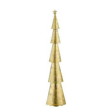 House of Seasons Sapin de Noël - L19 x l10 x H89,5 cm - Métal - Doré product