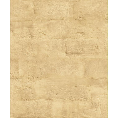 Dutch Wallcoverings behang - Loft baksteen geel - 0.53x10,05m product