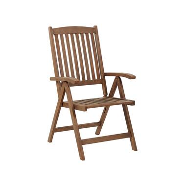 Chaise de jardin en bois d'acacia foncé AMANTEA product