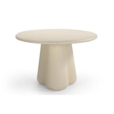 Table de salle à manger ronde Boaz - effet béton beige - Ø120 cm product